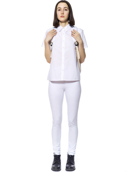 Fencer on Green Backpack